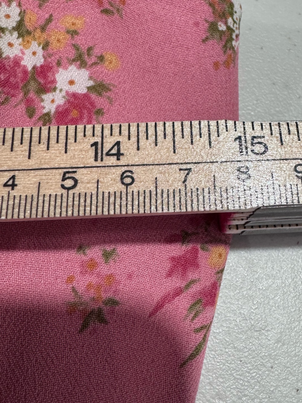 Reformation Women Pink Floral Strapless Dress Size 6 - Picture 7 of 8